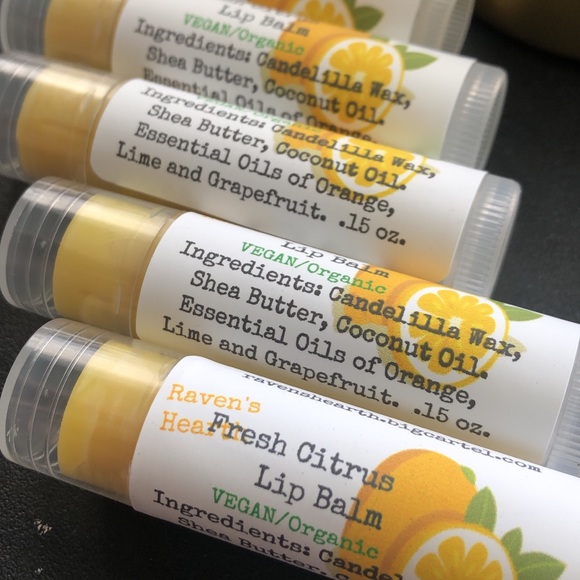 NEW 🍊 FRESH CITRUS Vegan Lip Balm - Picture 5 of 5